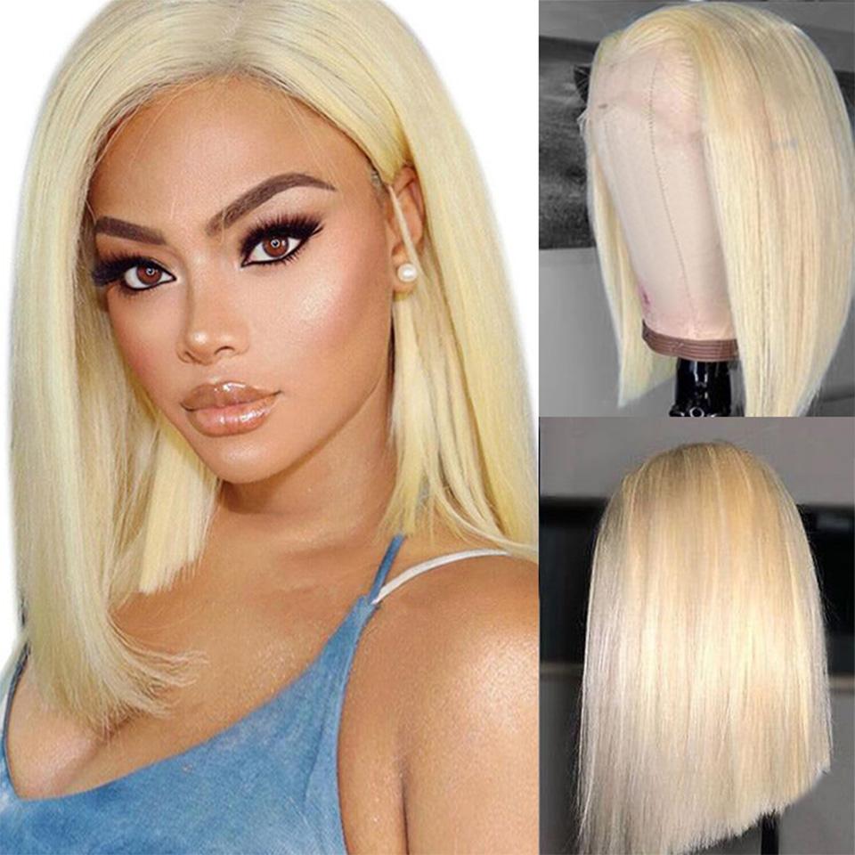 Ishow 613 Blonde Color 13*1 T Lace Front Wig Human Hair Wigs Natural